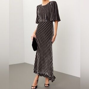 SALONI Vida Velvet Dress, 8